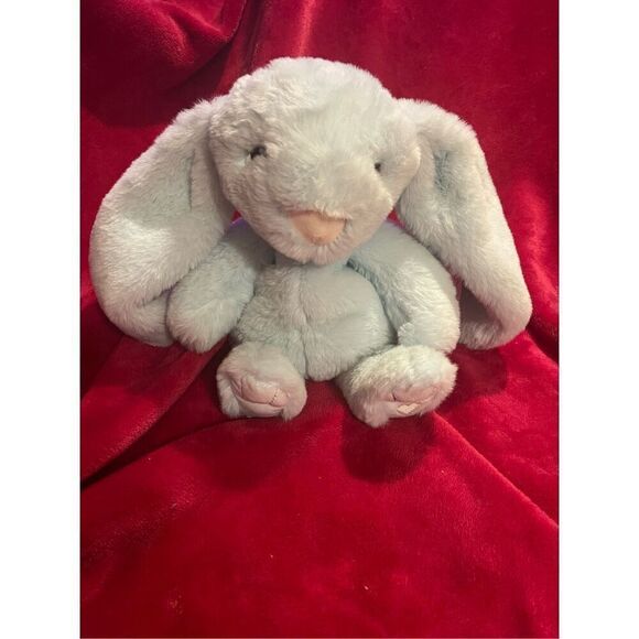 Lavender Life Xander Bunny Baby Blue Microwavable Super Soft Therpy Plush Cuddle - Picture 3 of 11